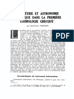 Vernant, Jean-Pierre - Geometrie et astronomie spherique dans la premiere cosmologie grecque.pdf