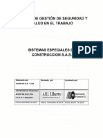 Sistema de Gestion de Seguridad y Salud en El Trabajo PDF