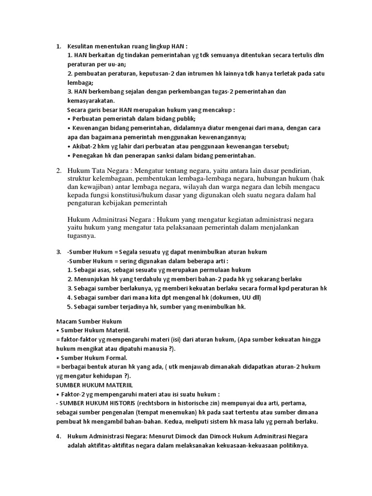 Kesulitan Menentukan Ruang Lingkup Han Pdf