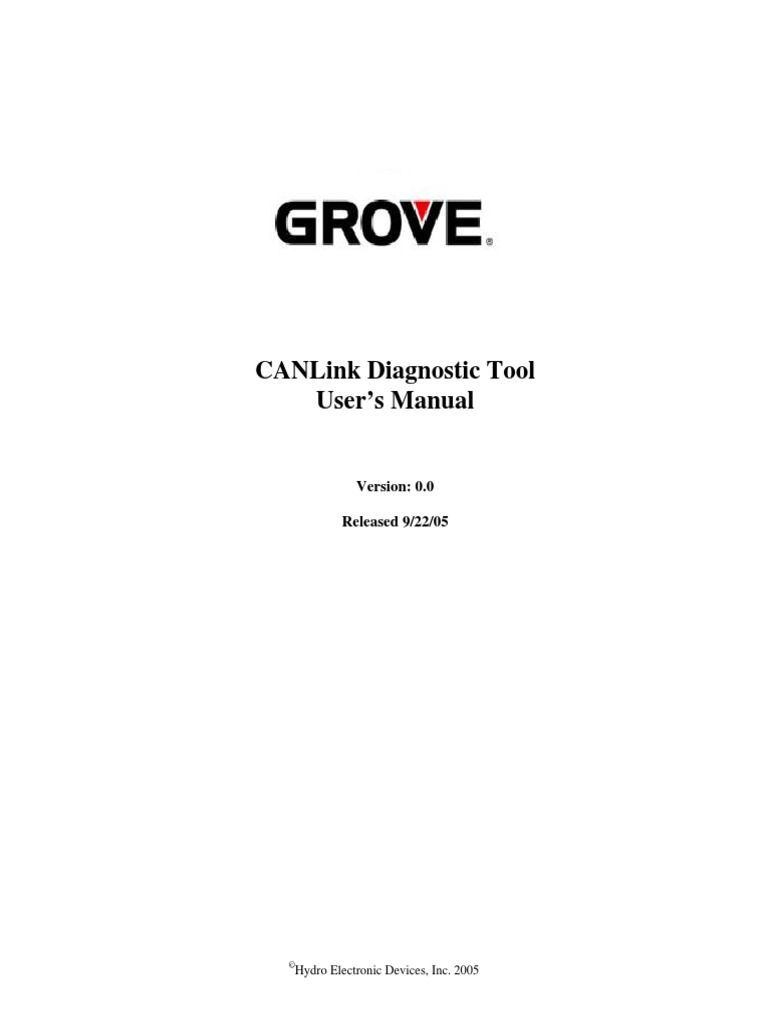 Manuel Soft CAN Link Diagnostic Tools PDF | PDF | Parameter (Computer ...