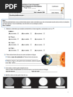 Ficha Diagnóstico 7º ano FQ