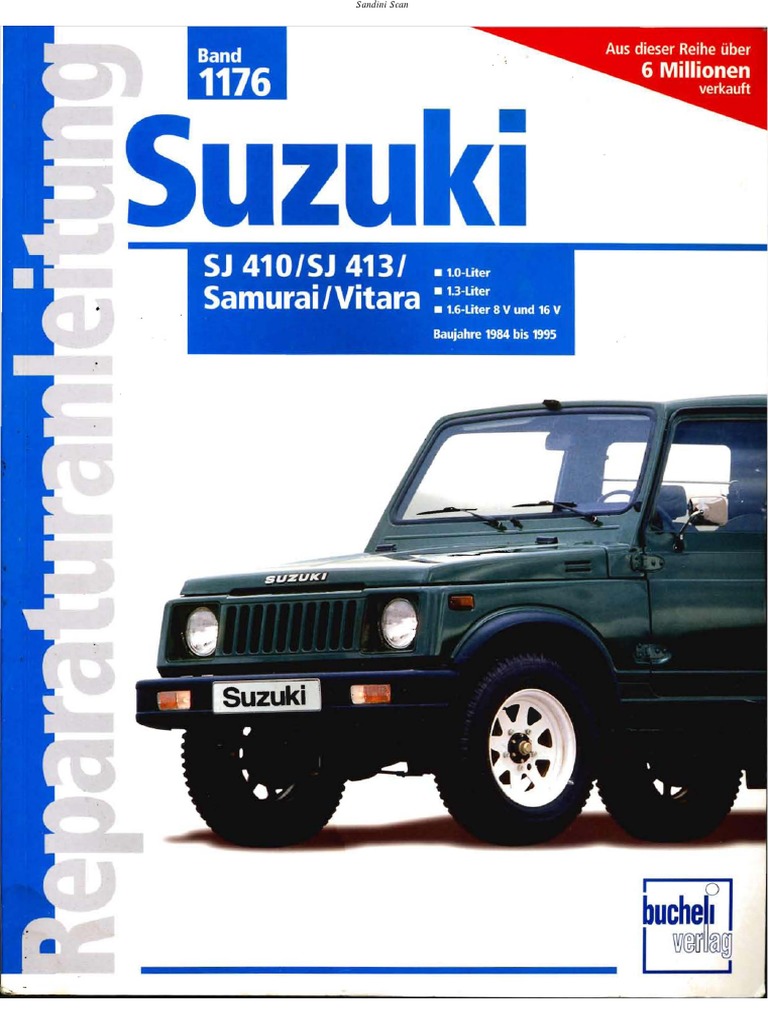 Suzuki Sj410, Sj413 Samurai Vitara 1984 1995 PDF | PDF