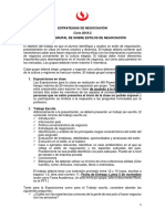 Rúbrica Trabajo Estilos Negociacion 2018