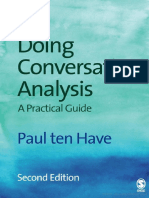 (Introducing Qualitative Methods Series) Paul Ten Have-Doing Conversation Analysis - A Practical Guide-SAGE (2007) PDF