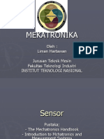 Mekatronika 3 - Sensor - Genap 2013-2014