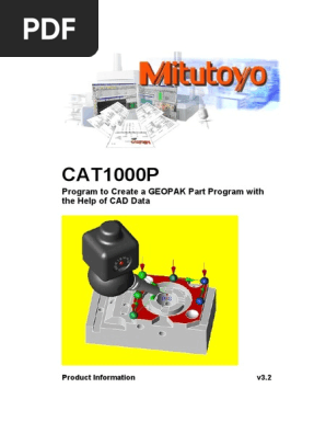 Geopak Cmm Manual