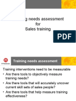 Training Needs Assessment