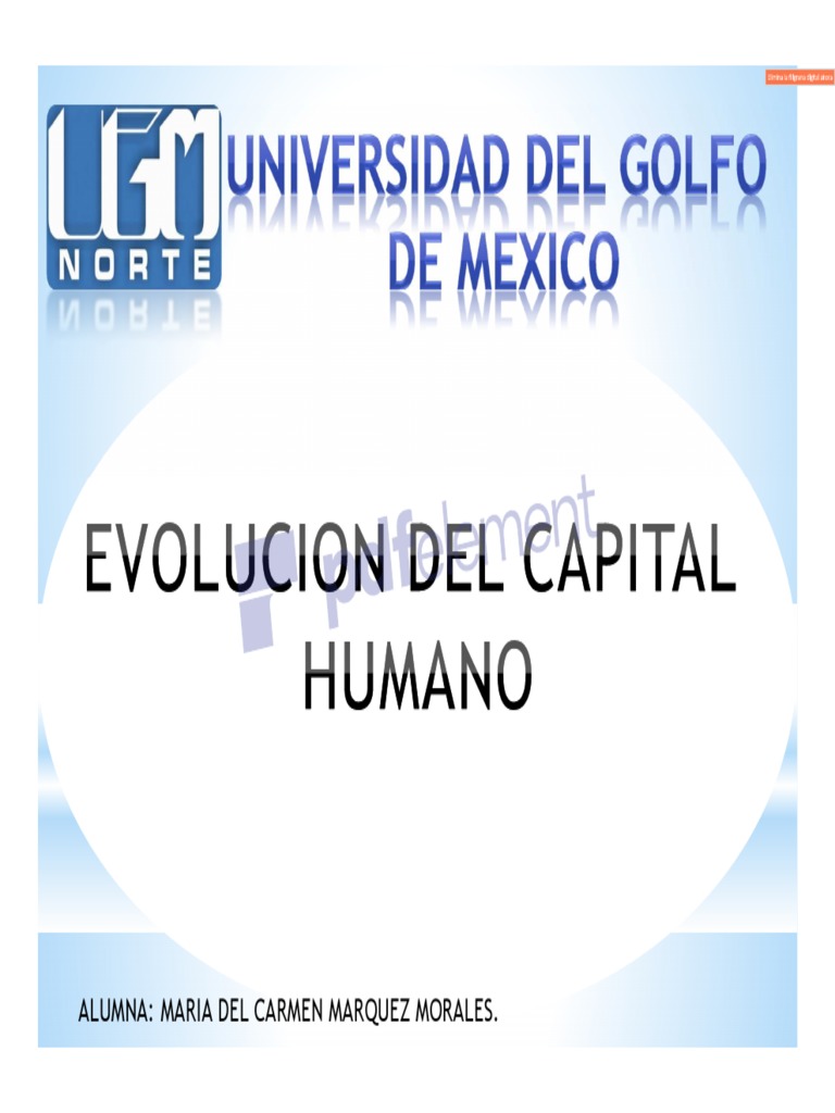 Linea Del Tiempo de Evolucion Del Capital Humano | PDF