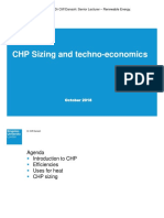 CHP Sizing and Techno-Economics: DR Cliff Dansoh: Senior Lecturer - Renewable Energy