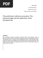 Preliminary Reference Procedure