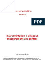 Instrumentation Course 1