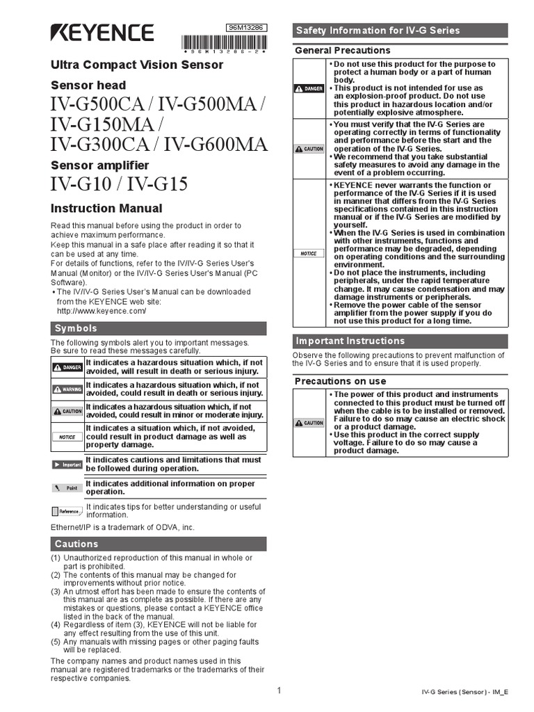 As 66784 Iv-G-Series Im 96M13286 GB WW 1086-2 | PDF | Electrical