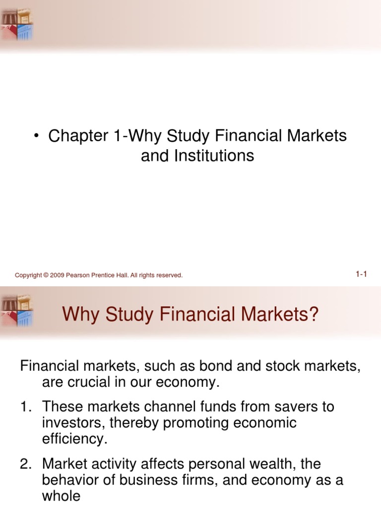 thesis on financial market