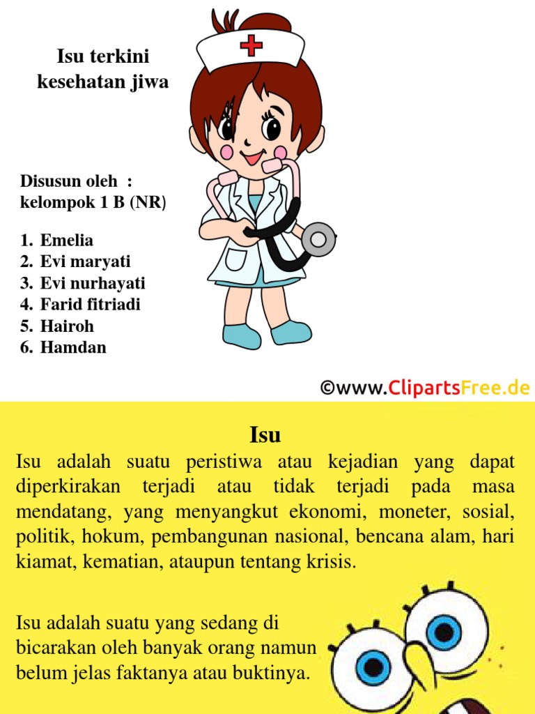 Isu Kesehatan Global Mengenai Kesehatan Jiwa