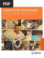 Project CLEAR Terminal Report