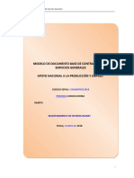 Modelo de Documento Base de Contratacion de Servicios Generales Apoyo Nacional A La Producción Y Empleo