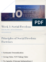 Week 1: Social Freedom: David Tian, PH.D., and Aura Transformation