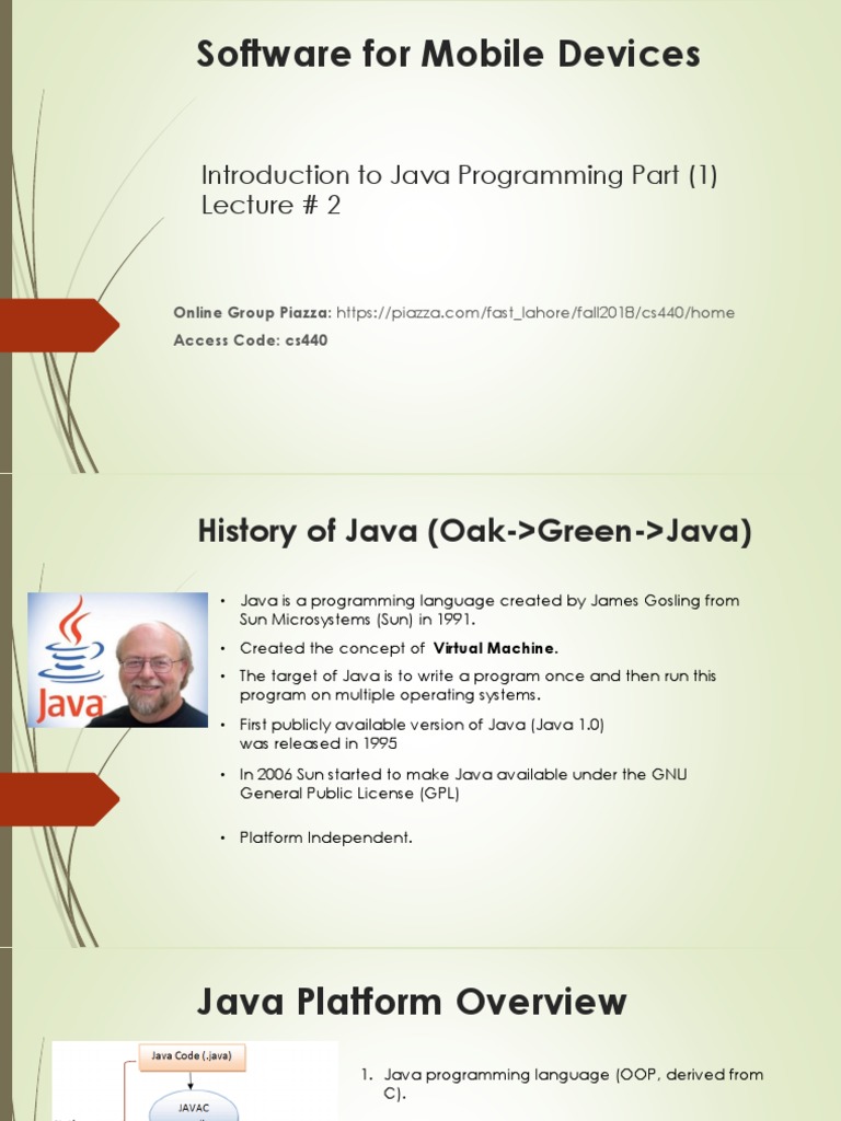 2 Intro To Java Programming Part1 | PDF | Java Virtual Machine | Java ...