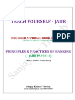 One Liner Jaiib PPB Paper 1 PDF