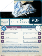 Blue Kyanite Gem Card PDF