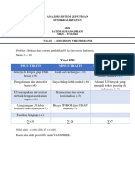 Analisis Sistem Keputusan-Contoh Tabel PMI