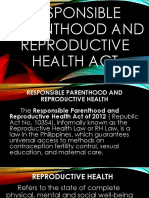 Responsible Adulthood and Reproductive Health Act