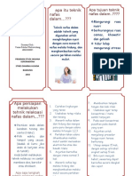 Leaflet Relaksasi Nafas Dalam