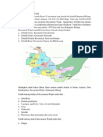 Lokasi Kecamatan Wajak