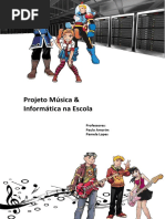Projeto Música e Informática Na Escola