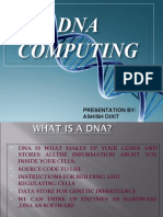DNA as the Future of Computing