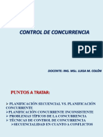 Control de Concurrencia II-2017