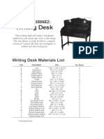 DIY Writing Desk