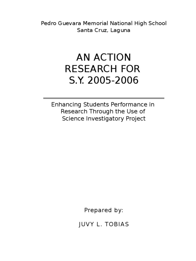 Science Investigatory Project Analysis Of Variance P Value