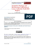 Effect of Implementation Strategy on Sustainable Revenue Collection of Kenya Revenue Authority North Rift Region