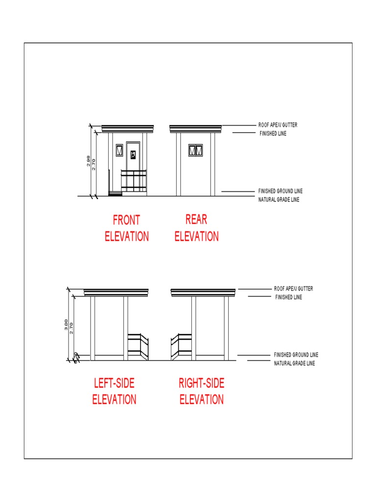 Gutter Height and Elevation Details | PDF