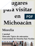 Lugares turísticos de Michoacan