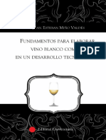 Elaborar Vino Blanco Común