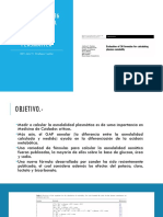 Evaluación de 35 Fórmulas para Calcular La Osmolaridad Plasmática