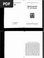 e. Balmas - Montaigne e l'Italia