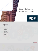 Over-Reliance On Social Media: Frain!