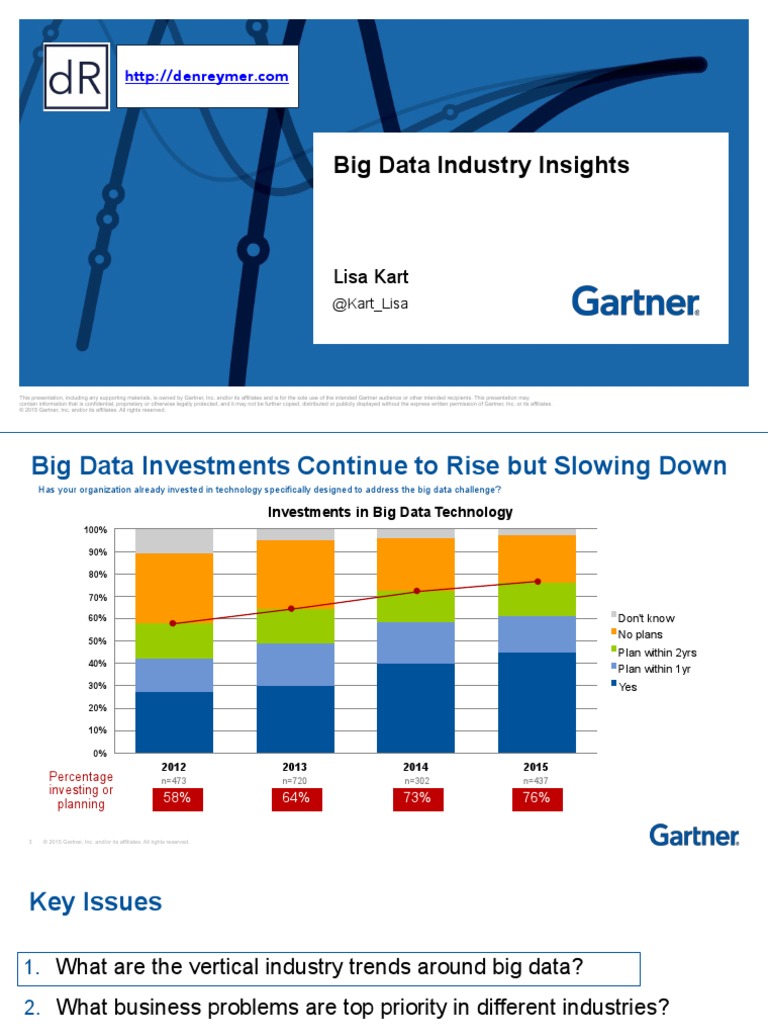 Gartner Big Data Industry Insights PDF Analytics Big Data