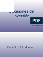 Capítulo #1 Introducción A Decisiones de Inversión - PPSX
