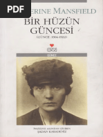 Katherine Mansfield - Bir Hüzün Güncesi