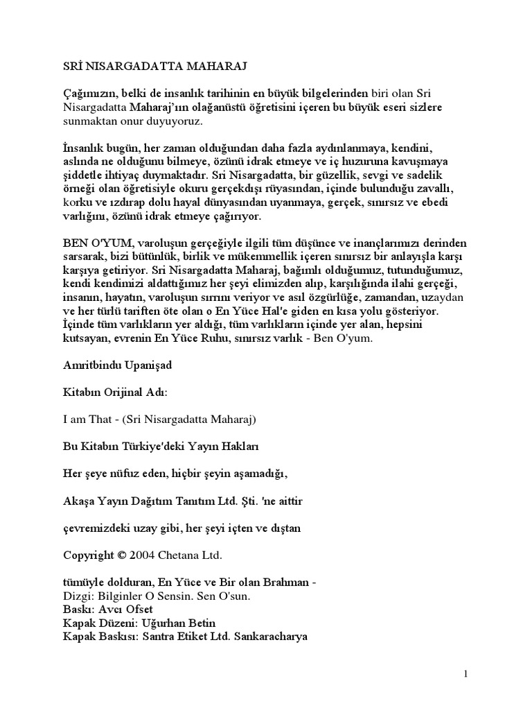 Sri Nisargadatta Maharaj Pdf Pdf