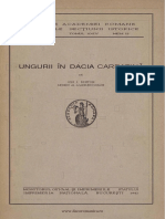 Ungurii În Dacia Carpatină