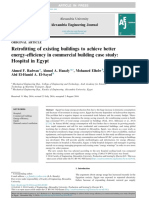 Retrofitting of existing buildings to achieve better energy-efficiency in commercial building case study