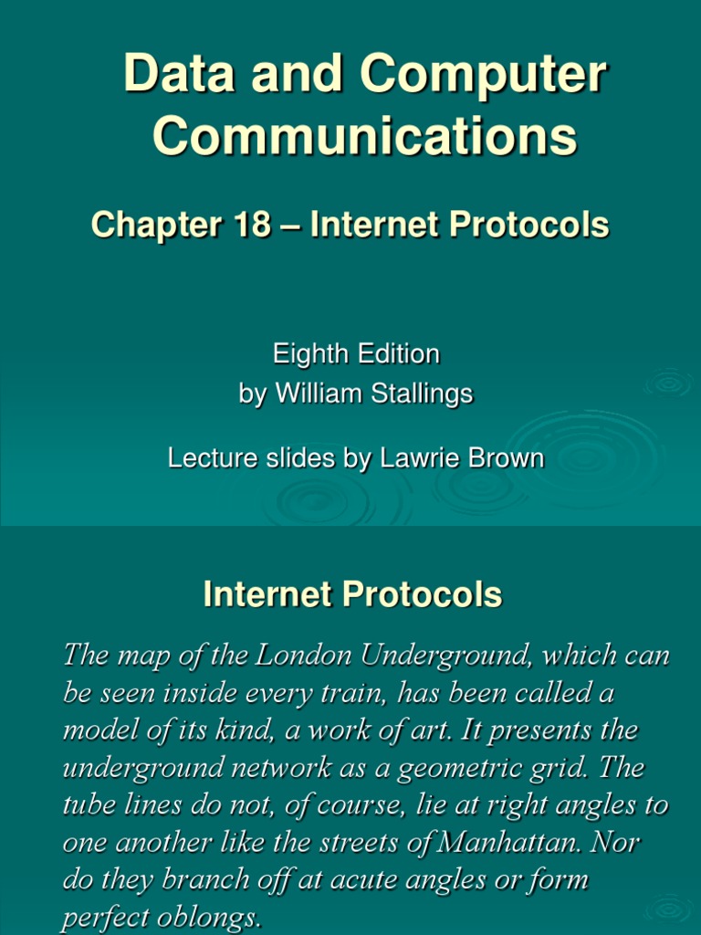 ICMP and Connectionless Packet Delivery | PDF | Internet Protocols | I Pv6