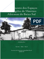 Livro Mapeamento Baixo Sul