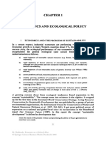 Economics and Ecological Policy