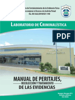 Manual de Peritajes, Laboratorio de Criminalística de Las Evidencias Recolección y Tratamiento